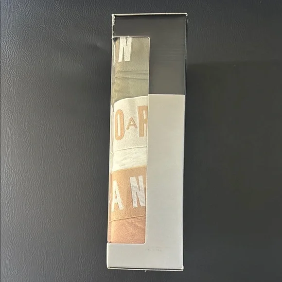 Jordan Green, Tan and White Cotton Stretch Boxer Briefs - Picture 3 of 3